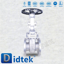 Válvula de porão padrão DIN com flange de aço Didtek com volante